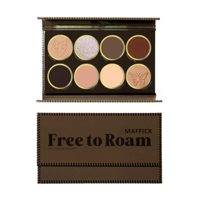 Makeup Free Roaming 8 Farben Lidschattenpalette Matt