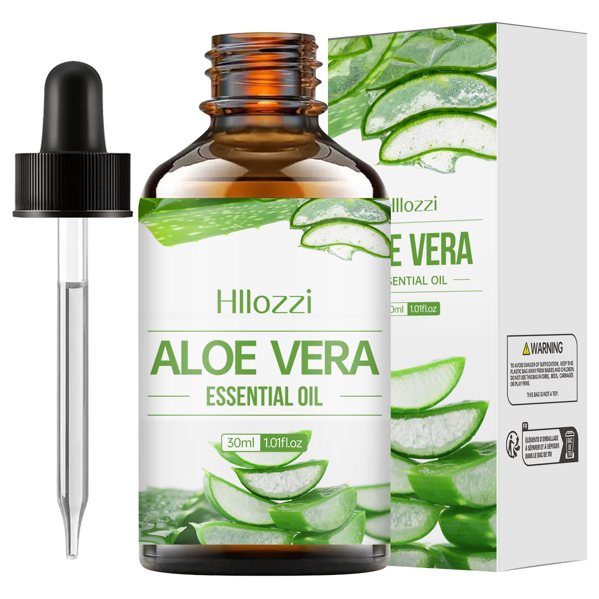30 ml Bio-Rizinusöl für Aromatherapie, Massage und Hautpflege