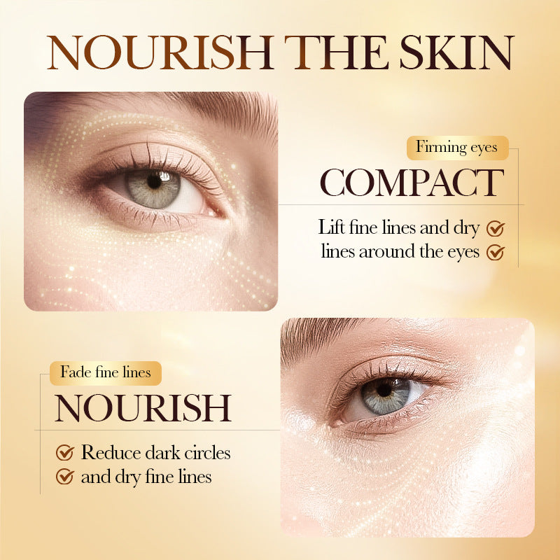 24K Gold Collagen Straffende Augenmaske 75g Feuchtigkeitsspendend und pflegend