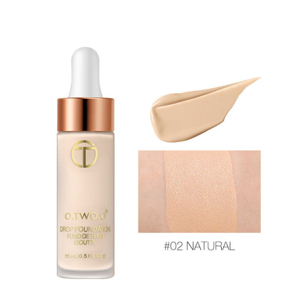 Leichte, atmungsaktive Foundation mit Tropfverschluss – für einen natürlich aufhellenden und feuchtigkeitsspendenden Teint