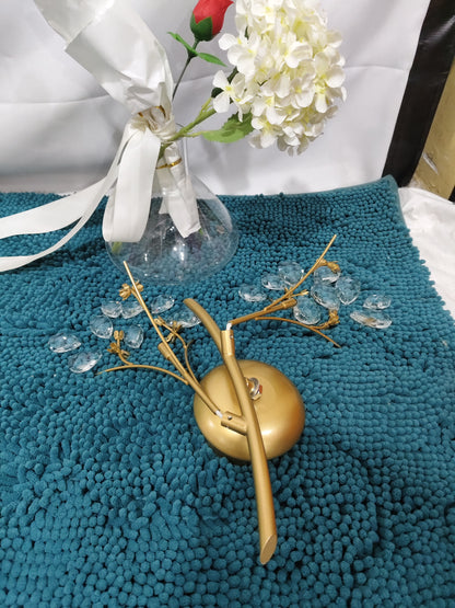 Entrance Restaurant Bedroom Crystal Lamp Background Wall Branch Wall Lamp