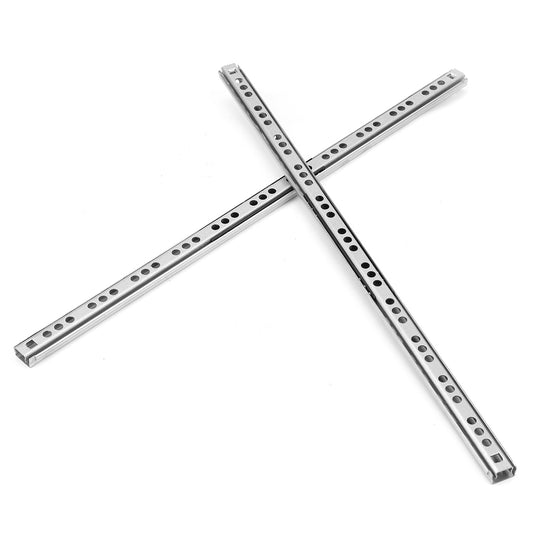 Schubladenschiene, zweiteilig, ultraschmal