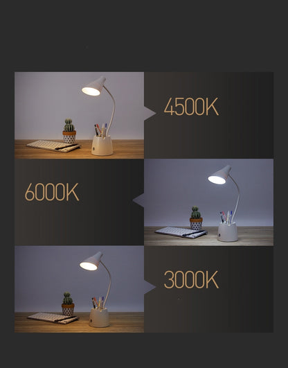 LED-Falttischlampe mit Augenschutz