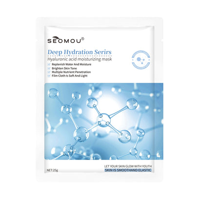 Feuchtigkeitsspendende und nährende Gesichtsmaske mit Pflanzen- und Fruchtextrakten