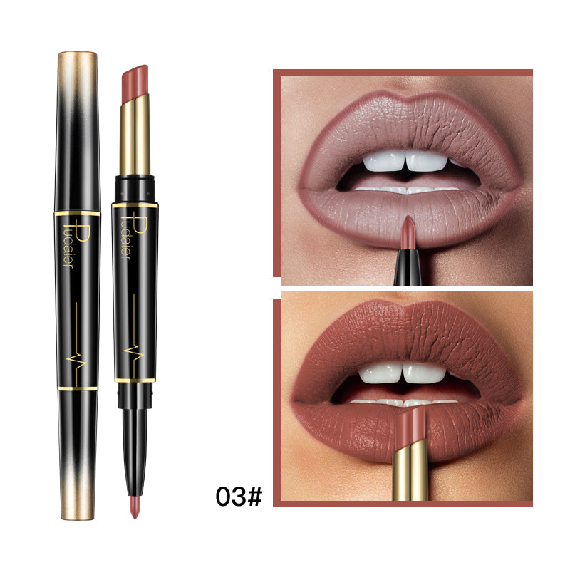 Doppelter Lippenstift Lipliner