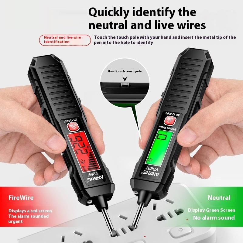 Portable High-sensitivity Zero Line Detection Pen