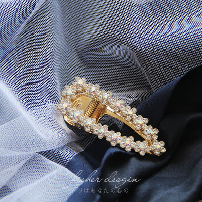 Rhinestone hair clip