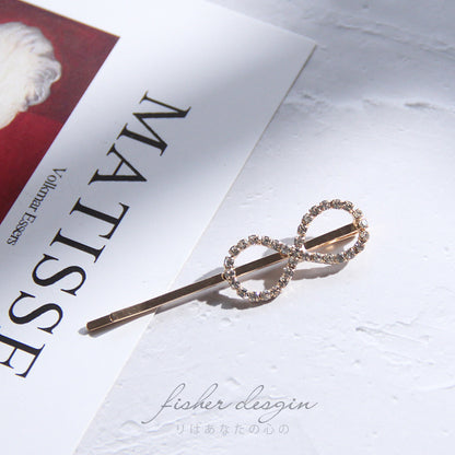 Rhinestone hair clip