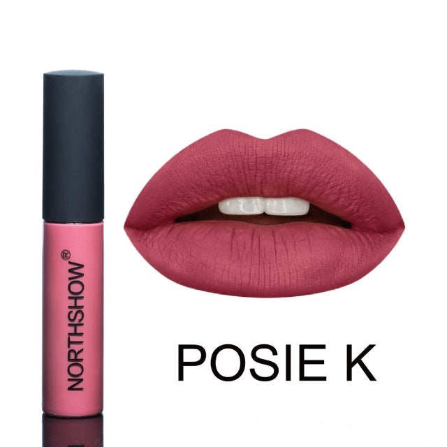 Nicht klebender, matter Lippenstift