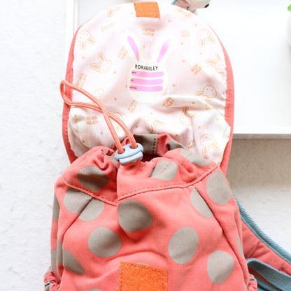 Koreanische Version eines Kinder-Schulterrucksacks aus reiner Baumwolle für den Export