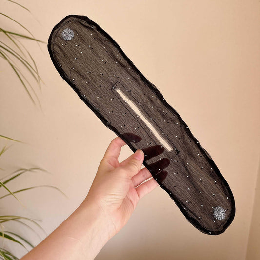 Bananen-Haarspange, Haarklammer, Haarnadel, Duttfrisur, Hochsteckfrisur, Haaraccessoires