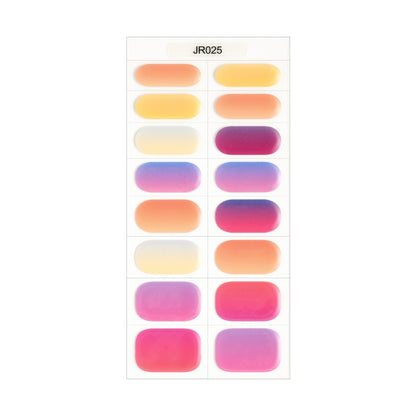 Halbgehärtete UV- und wasserfeste Gel-Aufkleber