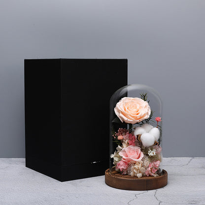 Geschenkbox mit Glasdeckel zum Selbermachen – Geburtstag, Tanabata, Valentinstag