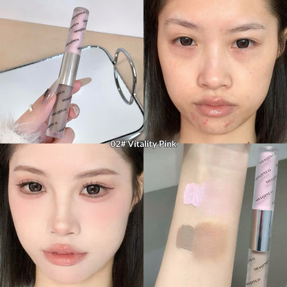 Flüssiges, aufhellendes Konturprodukt mit zwei Enden für ein natürlich wirkendes Make-up-Finish