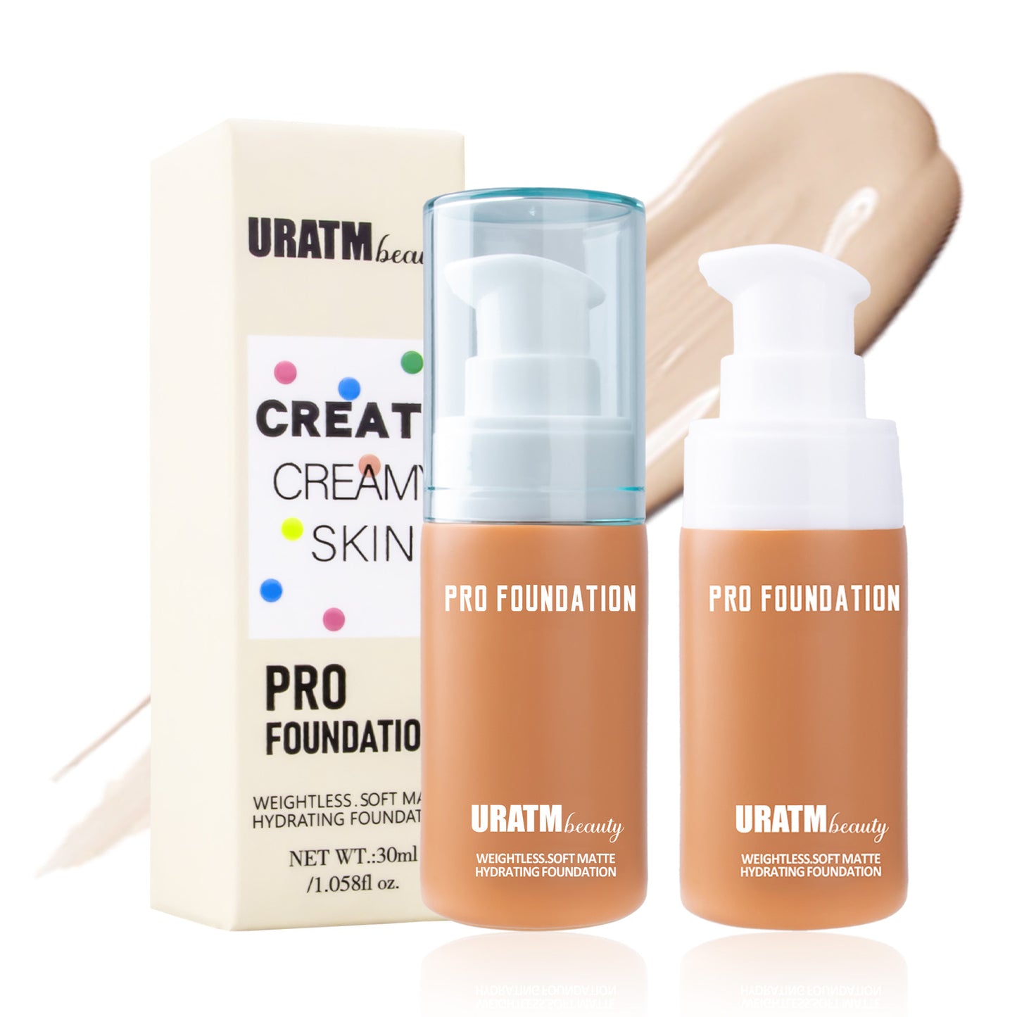 Flüssiges Make-up, matte Foundation, Concealer, langanhaltendes, wischfestes Make-up