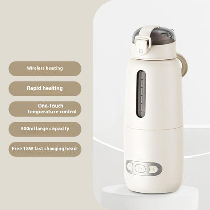 Tragbare Thermoskanne mit Wärmeisolierung und Milchmodulator für Babys