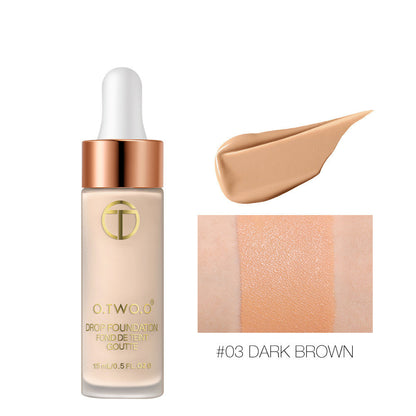 Leichte, atmungsaktive Foundation mit Tropfverschluss – für einen natürlich aufhellenden und feuchtigkeitsspendenden Teint