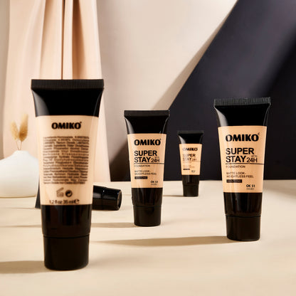 Wischfestes Make-up, flüssige Foundation, Concealer, pflegende Damenpflege