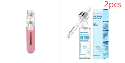 3-in-1-Lippenpflege-Roller, Nadelroller, Lippenroller, Bartwuchs-Roller, Barthaarwuchs-Roller, Bartbehandlungs- und Serum-Applikator