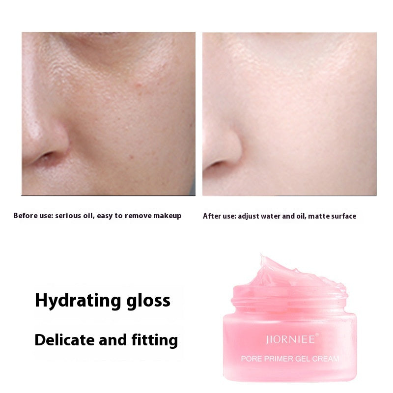 Foundation-Gel vor dem Schminken