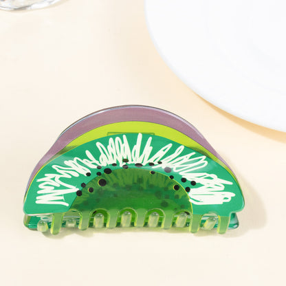 Portable Korean Creative Fruit Transparent Grip