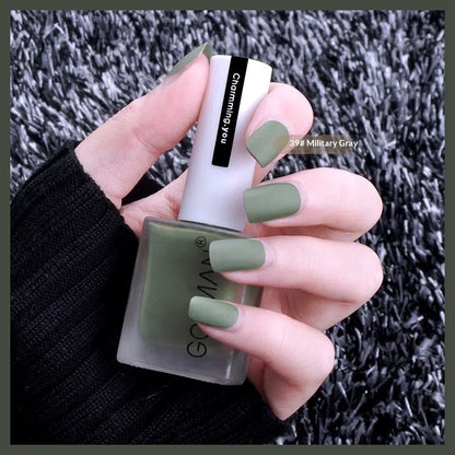 Schnelltrocknender, matter Nagellack, blättert nicht ab