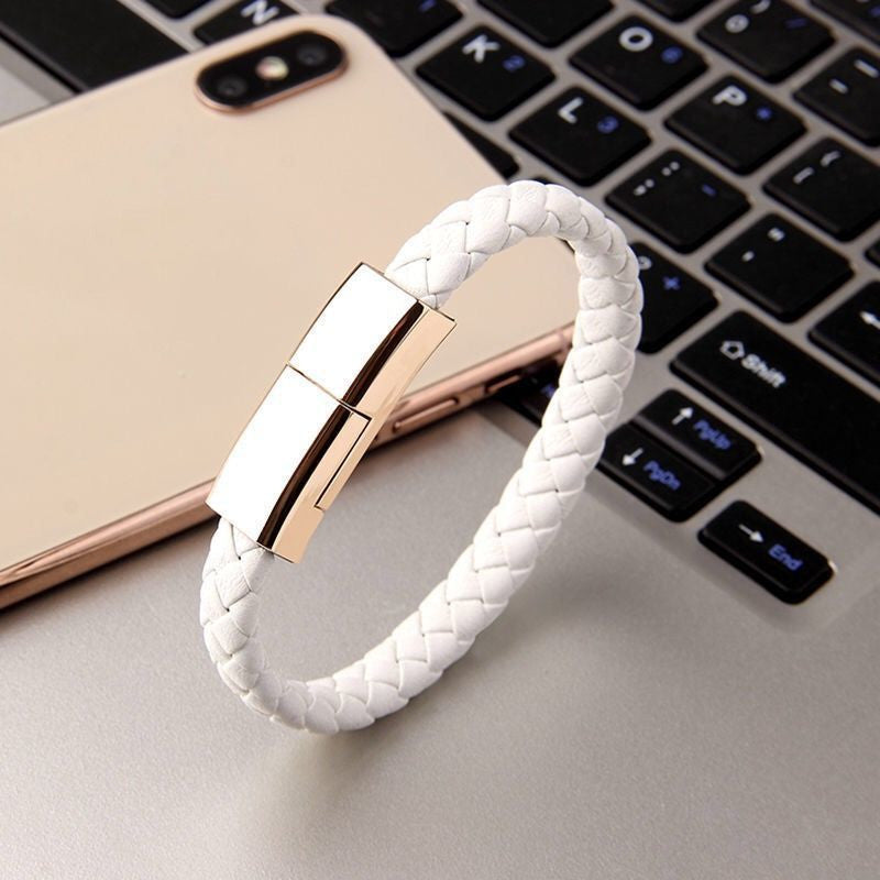 Neues Armband-Ladegerät USB-Ladekabel Datenladekabel für iPhone 14 13 Max USB-C-Kabel für Telefon Micro-USB-Kabel