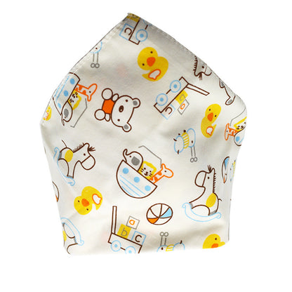 Baby-Lätzchen, wasserdicht, dreieckig, aus Baumwolle, mit Cartoon-Motiv, Baby-Bandana-Lätzchen, Sabberlätzchen für Neugeborene, saugfähiges Tuch