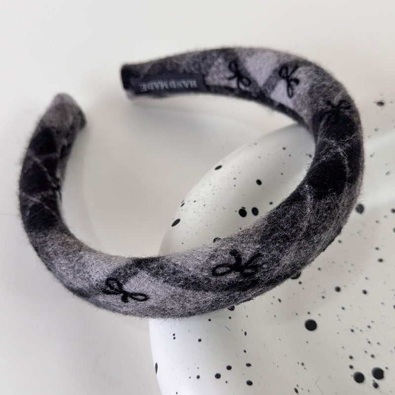 Damen-Stirnband mit französischen Retro-Punkten