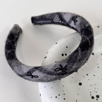 Damen-Stirnband mit französischen Retro-Punkten