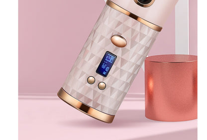 Multifunktionaler automatischer kabelloser Lockenstab 