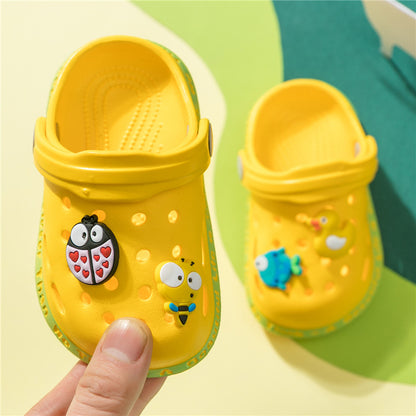 Kinderhausschuhe Sommer Jungen Babysandalen und Hausschuhe Mädchen Lochschuh