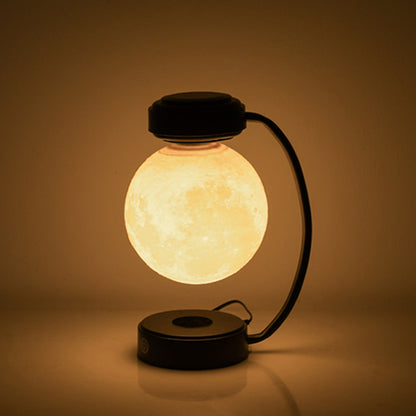 Kabellose 3D-LED-Mond-Nachtlampe mit magnetischer, schwebender und rotierender Kugel – ideal für Schule, Büro, Buchhandlung und Zuhause.