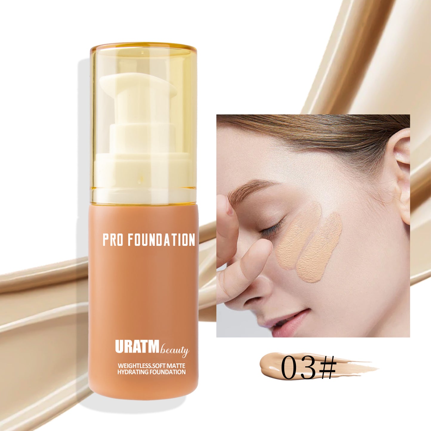 Flüssiges Make-up, matte Foundation, Concealer, langanhaltendes, wischfestes Make-up