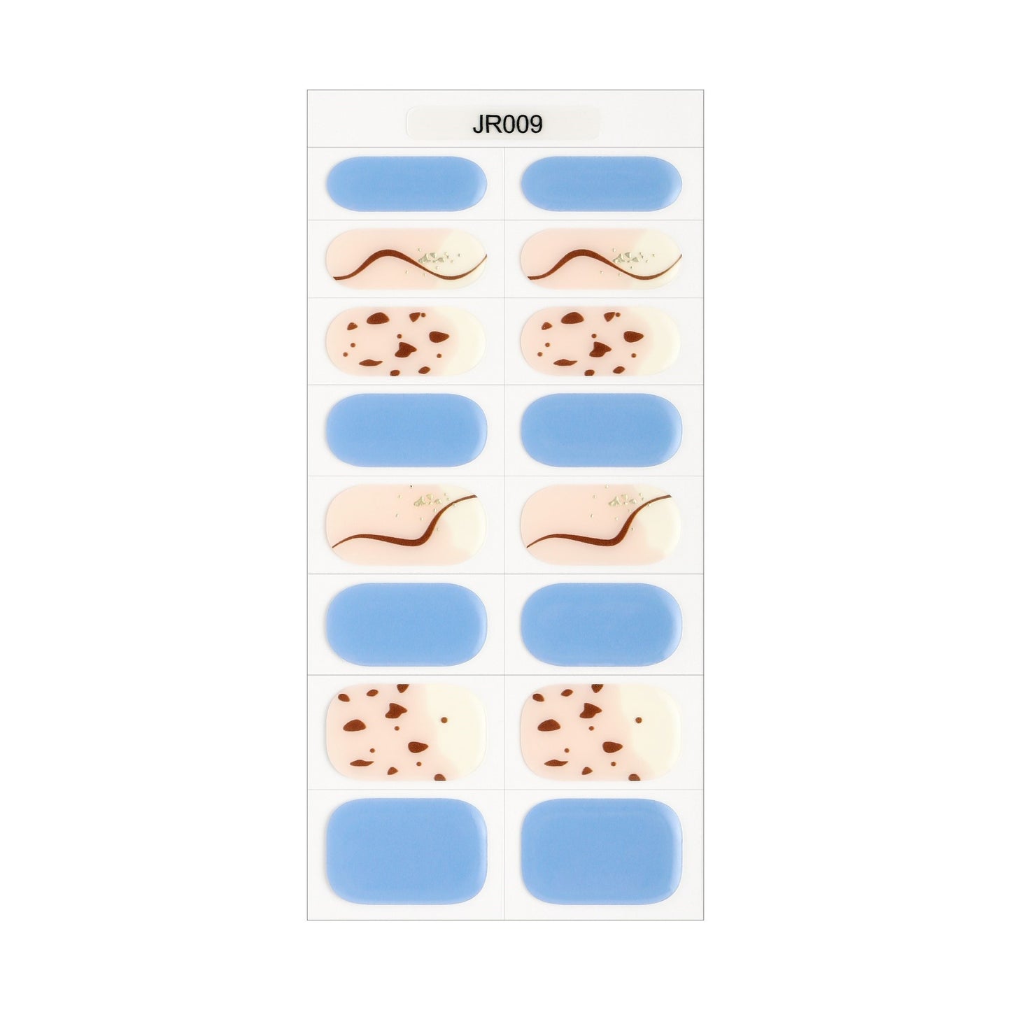 Halbgehärtete UV- und wasserfeste Gel-Aufkleber