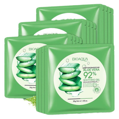 Feuchtigkeitsspendende Aloe-Vera-Gel-Gesichtsmaske