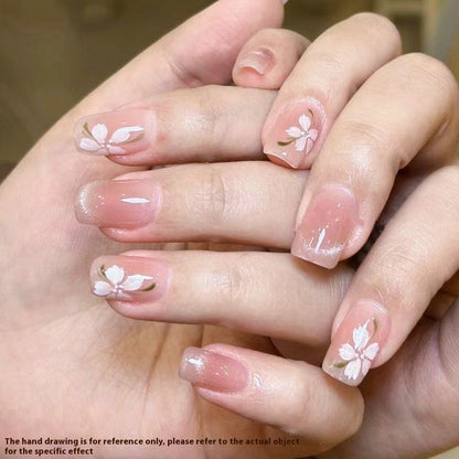 Kamelie 5D Relief Nagelsticker Stereo Ornament