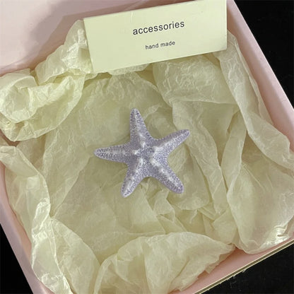Ocean Wind Summer Simulation Shell Starfish Side Hairpin