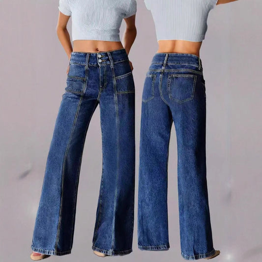 Lässige, schmal geschnittene Damen-Jeans, die perfekt zu jedem Outfit passen