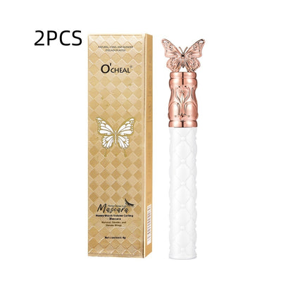 Wasserfeste, wischfeste Wimperntusche für extra Schwung