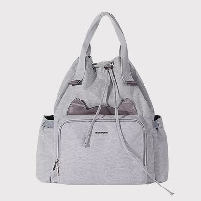 Mama-Tasche, Mutter- und Babytasche, modischer Mama-Style, multifunktionaler Rucksack für Ausflüge