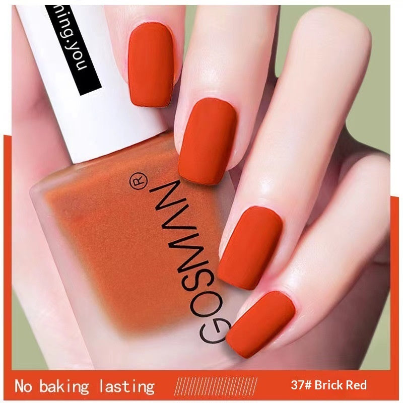 Schnelltrocknender, matter Nagellack, blättert nicht ab