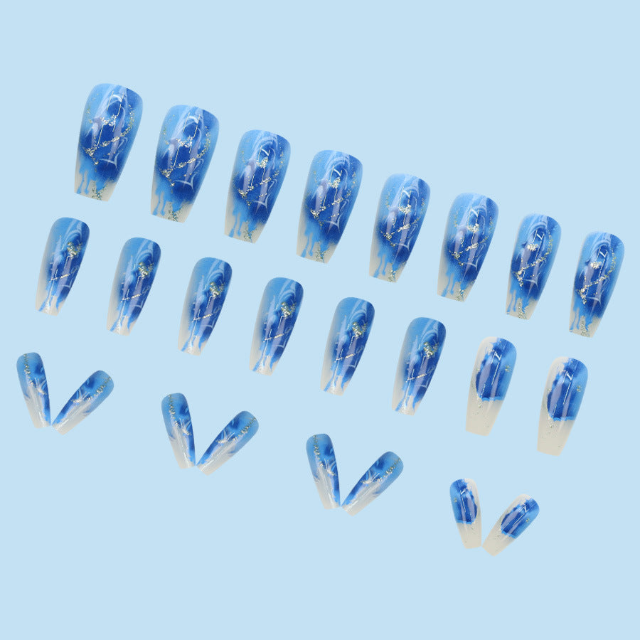 Goldkorn-Wasserpfeifennagel, Nagelflicken, Fertigprodukt, grenzüberschreitend, Verkaufsschlager, 24 Stück, Verschleißnagel