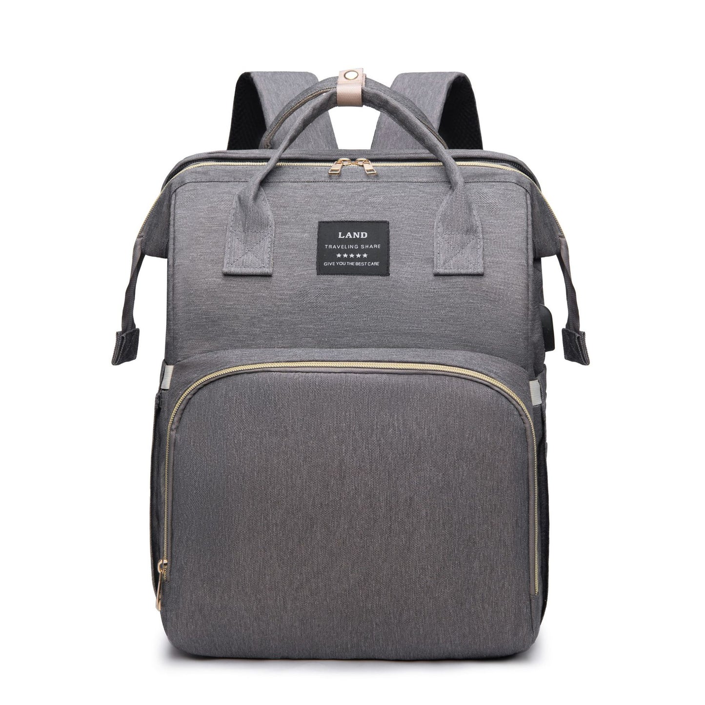 New Mummy Baby-Rucksack mit großem Fassungsvermögen, isolierte Tasche für Milchprodukte, Damen