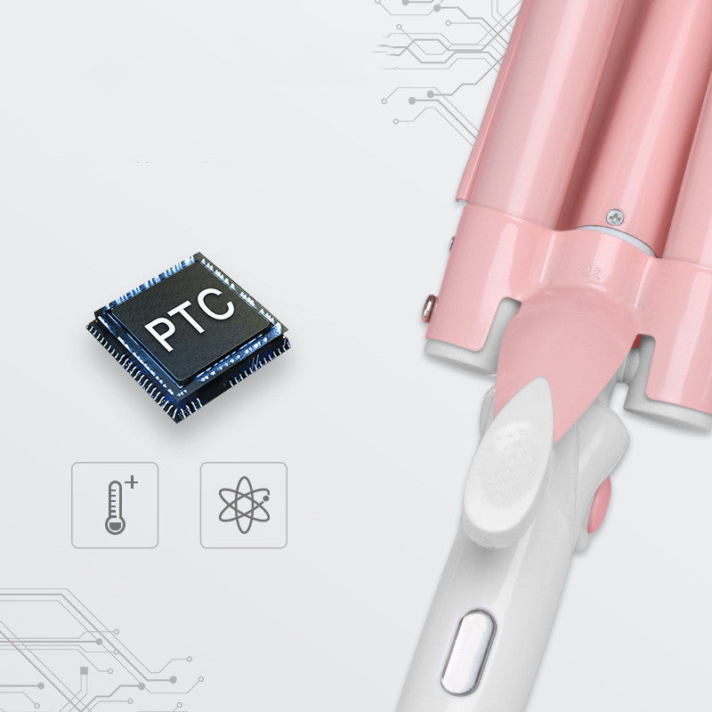 Eierrollen-Wasserwellen-Lockenstab für faule Haare