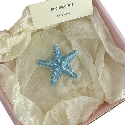 Ocean Wind Summer Simulation Shell Starfish Side Hairpin