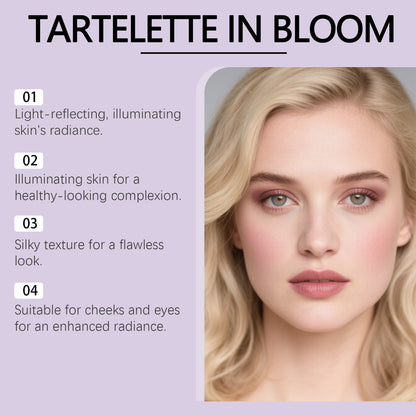 Alltagstaugliche, tragbare Mehrzweck-Make-up-Palette mit natürlichen Inhaltsstoffen für Augen und Wangen