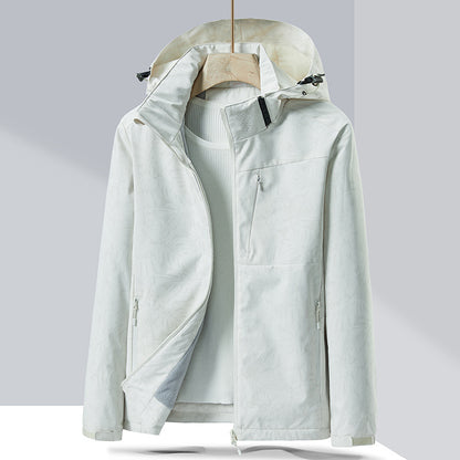 Paar Einlagige Jacke Winddichte Sport Fleece gefütterter wattierter Overall