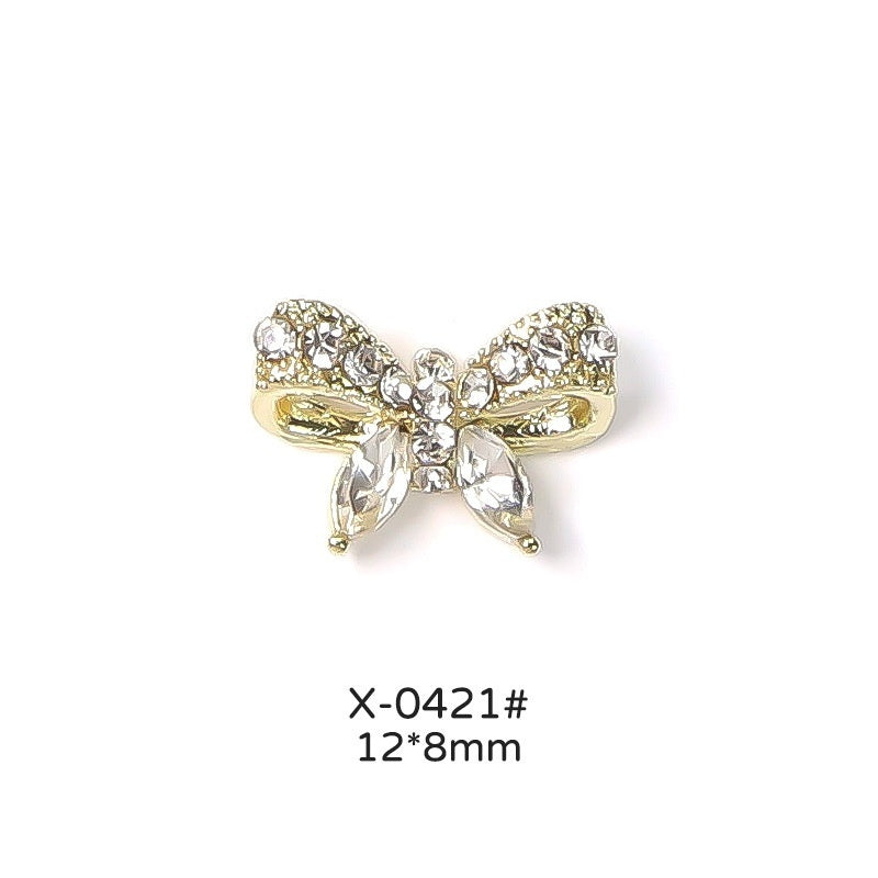 Weihnachtsglocke aus Metall, Nagelbohrer-Zubehör