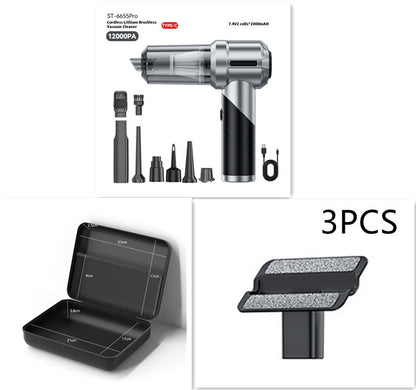 Auto- und Haushaltsstaubsauger mit Supersaugkraft, kleiner Handstaubsauger